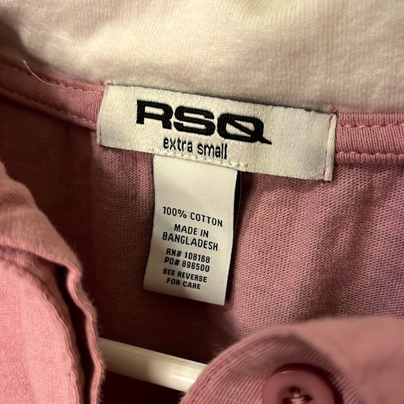 Pink and green RSG cropped Long sleeve - Picture 3 of 5